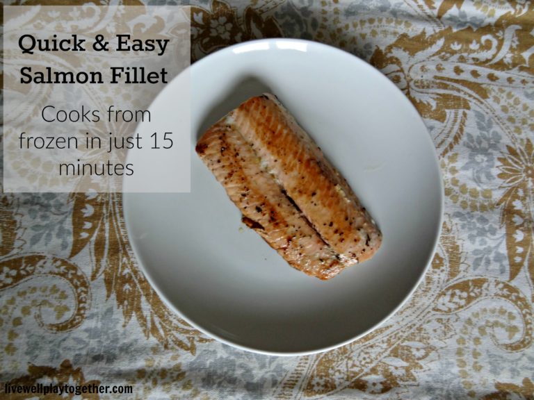 15 Minute Grilled Salmon Filet