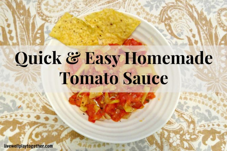 Easy homemade tomato sauce