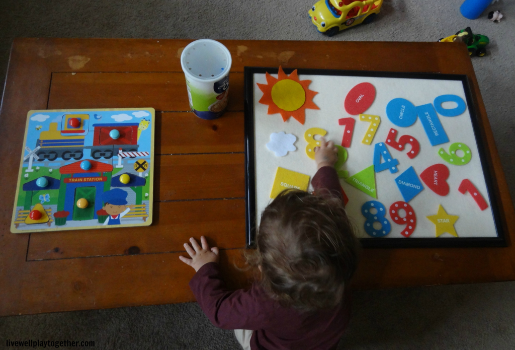 DIY Felt Board Tutorial! Felt boards are a fun and inexpensive way to help your children learn at home!