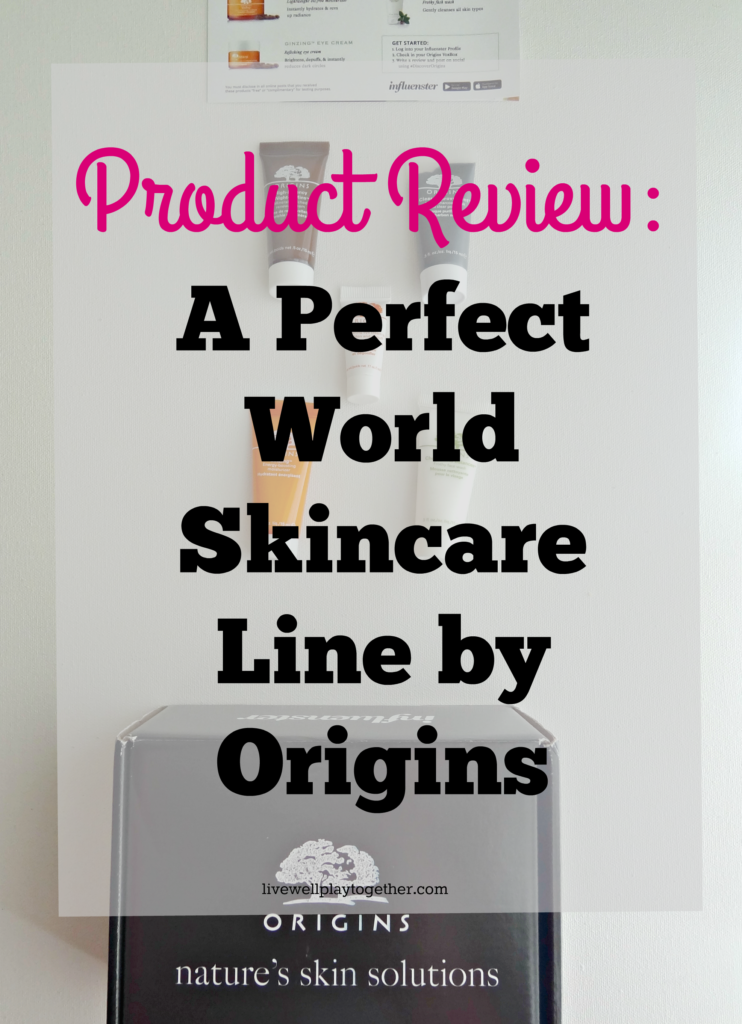 Origins Skincare Product Review: A Perfect World Line