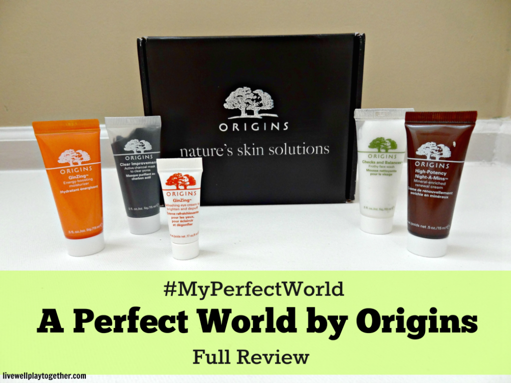 Origins Skincare Product Review: A Perfect World Line