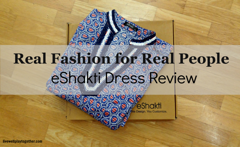 Dress Review: @eshakti Graphic Print Lace Trim Empire Shift Dress