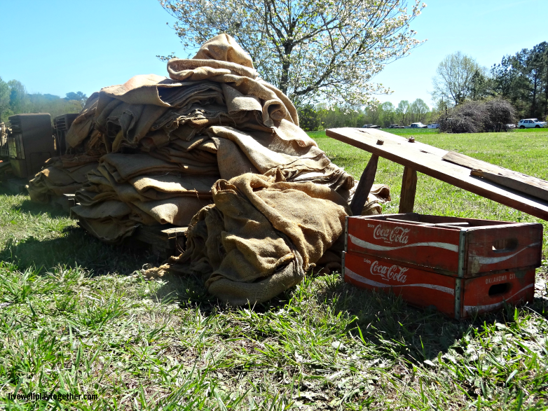 tobacco blankets, coca-cola antique