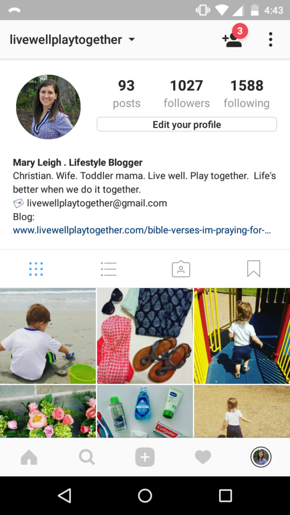 Follow Live Well Play Together on Instagram - Family & Lifestyle Blogger