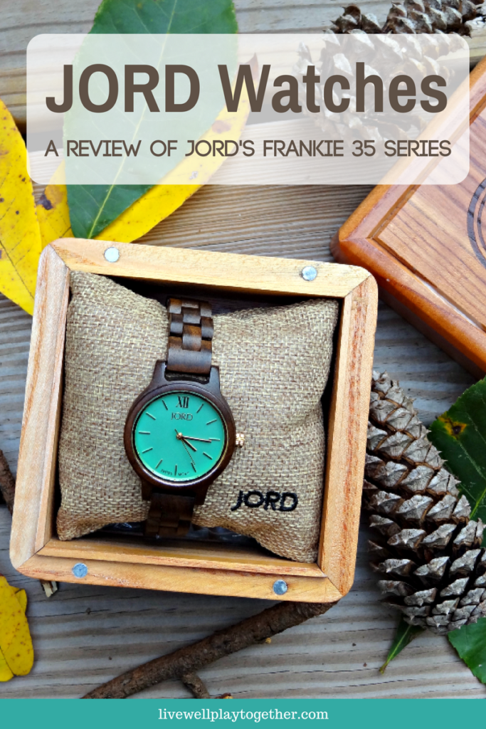 JORD Wooden Watches Review - Frankie 35 Series in Dark Sandalwood & Mint #jordwatch #jordwatches #woodwatch