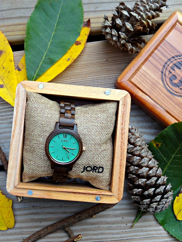 JORD Wooden Watches Review - Frankie 35 Series in Dark Sandalwood & Mint #jordwatch #jordwatches #woodwatch