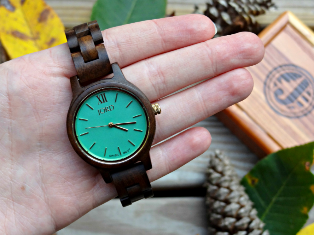 JORD Wooden Watches Review - Frankie 35 Series in Dark Sandalwood & Mint #jordwatch #jordwatches #woodwatch