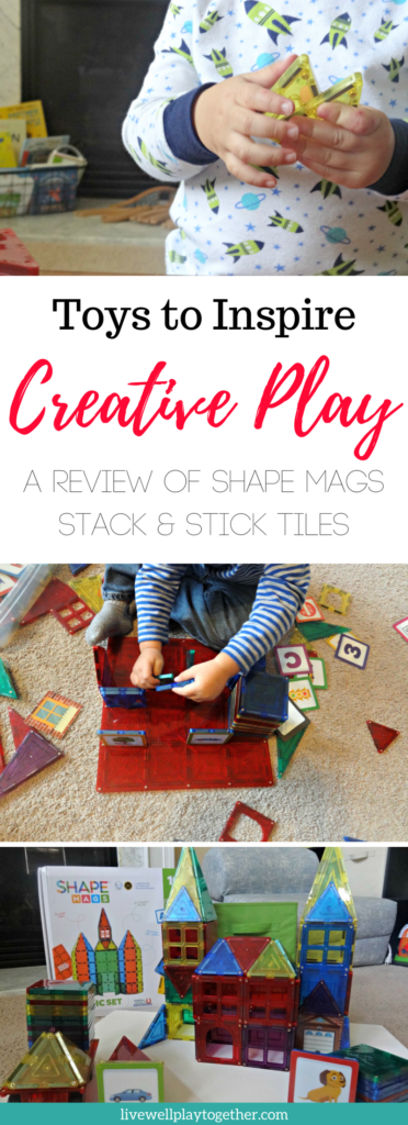 STEM Toys to Inspire Creative Play: Shape Mags Review Best Toys for Toddlers | Educational Toys | STEM Toys | Magnetic Tiles | Preschool Toys | Gift Ideas for Toddlers | Gift Ideas for Preschoolers