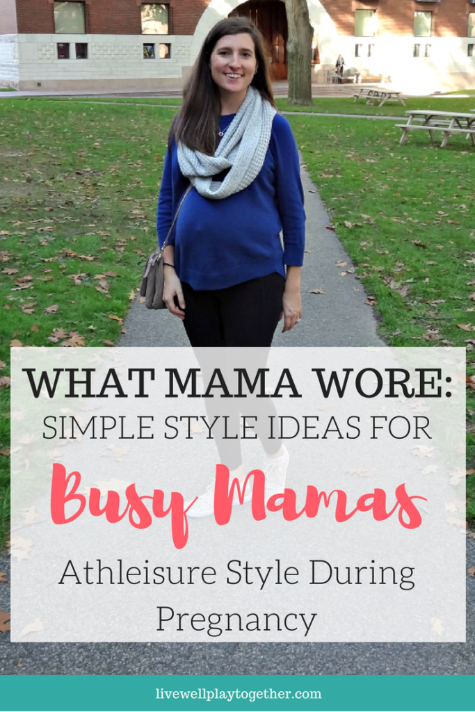 Stylish Athleisure Wear During Pregnancy #maternitystyle #pregnancystyle #athleisure #streetwear #fallfashion