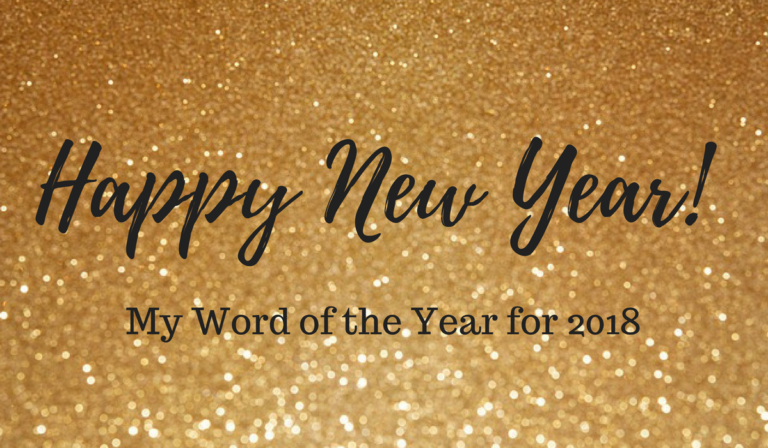 Happy New Year | 2018 Word of the Year