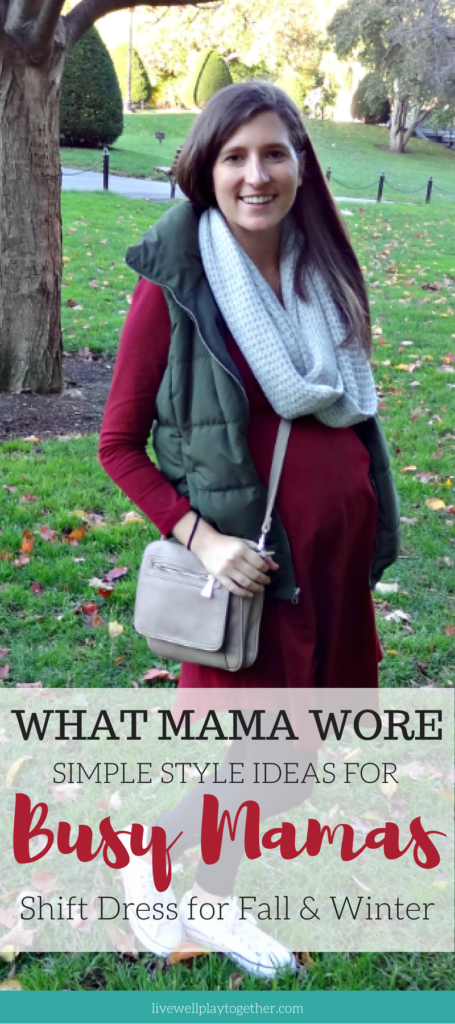 2 Ways to Wear an Asymetric Shift Dress for Fall & Winter