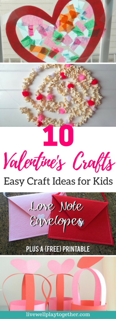 10 Valentine's Day Crafts for Kids | Easy Crafts | Preschool Crafts | Toddler Crafts