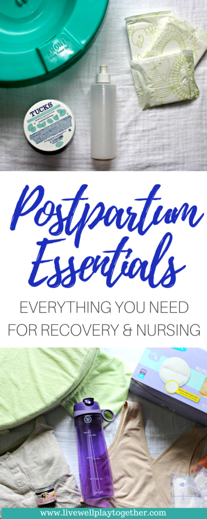 Everything You Need for Postpartum Recovery and Nursing Postpartum | Motherhood | New Mom Essentials | Bringing Home Baby