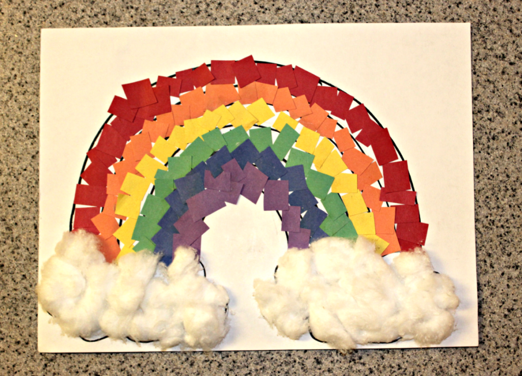 Paper Rainbow Craft