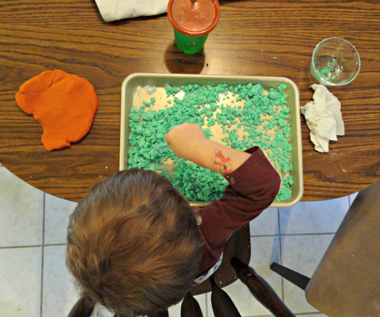 Leprechaun Sand: A Fun Science Experiment for Kids + Free Worksheet