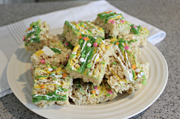 The Best Spring Rice Krispies Treats