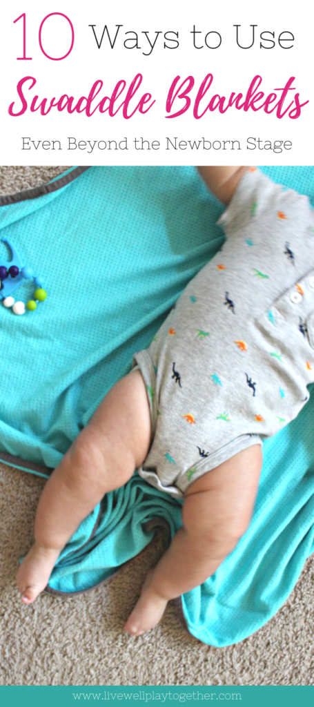 (sponsored) 10 Uses for Swaddle Blankets for Newborns and Toddlers - Why Swaddle Blankets are a MUST HAVE for New Moms | Live Well Play Together | #babyregistry #swaddleblankets #babyktan #newbornessentials #newmom