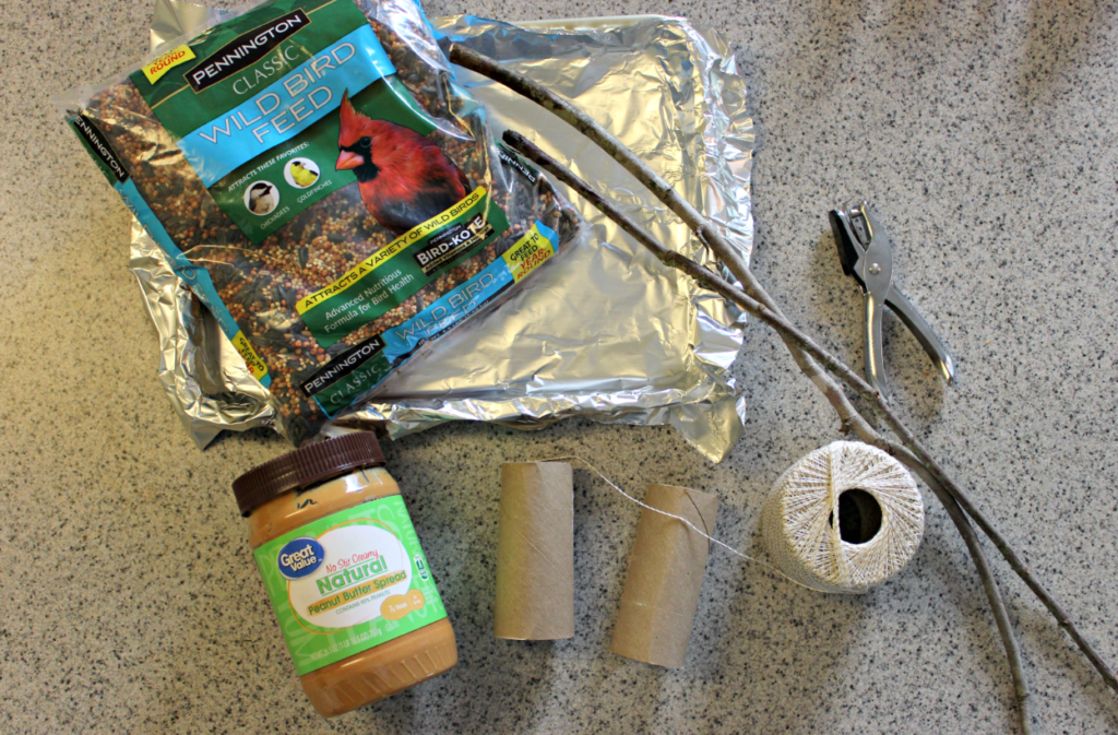 Easy DIY Bird Feeder for Kids | DIY Toilet Paper Roll Bird Feeder | Toilet Paper Roll Crafts | Live Well Play Together | #summerfun #birdfeeder #preschoolcrafts #homeschool #toddlercrafts