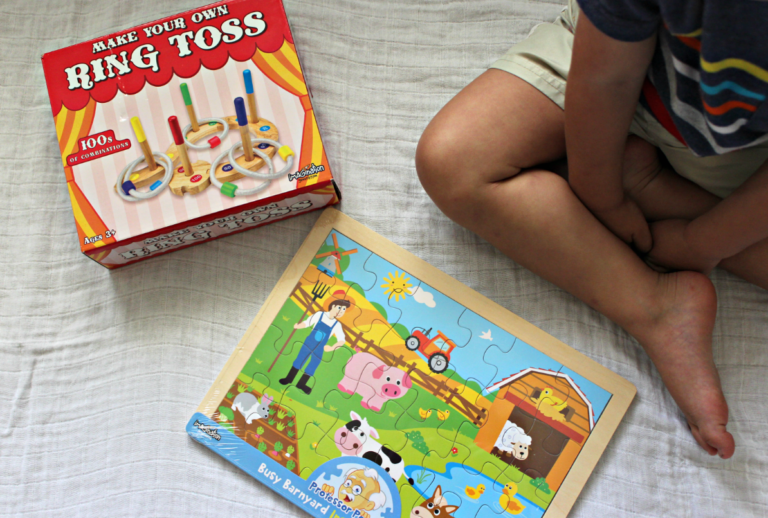 Mommy’s Promise: Wooden Toys Review + Giveaway
