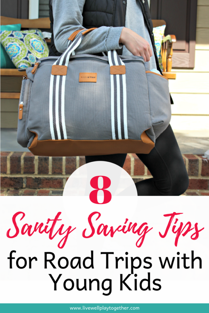  8 Sanity Saving Tips for Road Trips with a Toddler and an Infant @babyktan #MyBKJourney #weekenderbag #babygear #diaperbag #familytravel #familyvacation #traveltipsforyoungkids #travelingwithyoungkids #travelwithbaby