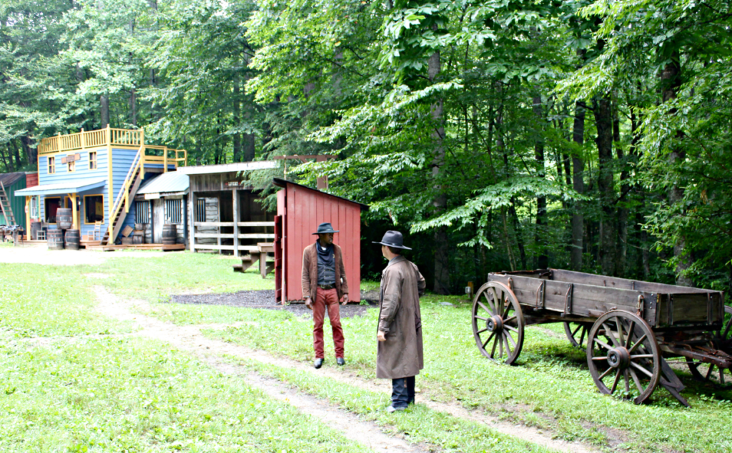 Tweetsie Railroad is a fun-filled, Wild West adventure Theme Park for the Whole Family. Located in the heart of the Blue Ridge Mountains of North Carolina, Tweetsie is a family-friendly vacation spot that you're sure to love! #tweetsie #tweetsierailroad #familytravel #visitNC #NorthCarolina #BlueRidgeMountains #Boone #BlowingRock #familyvacation