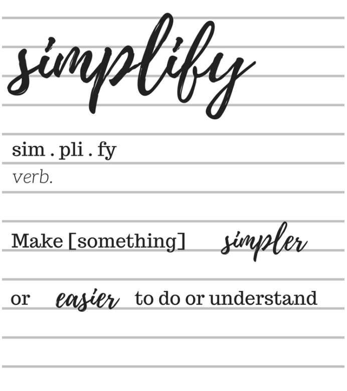 Hoping to simplify your life? Here are 6 easy ways that I'm simplifying life this year. From livewellplaytogether.com | #simplify #intentionalliving #motherhood #homemaking