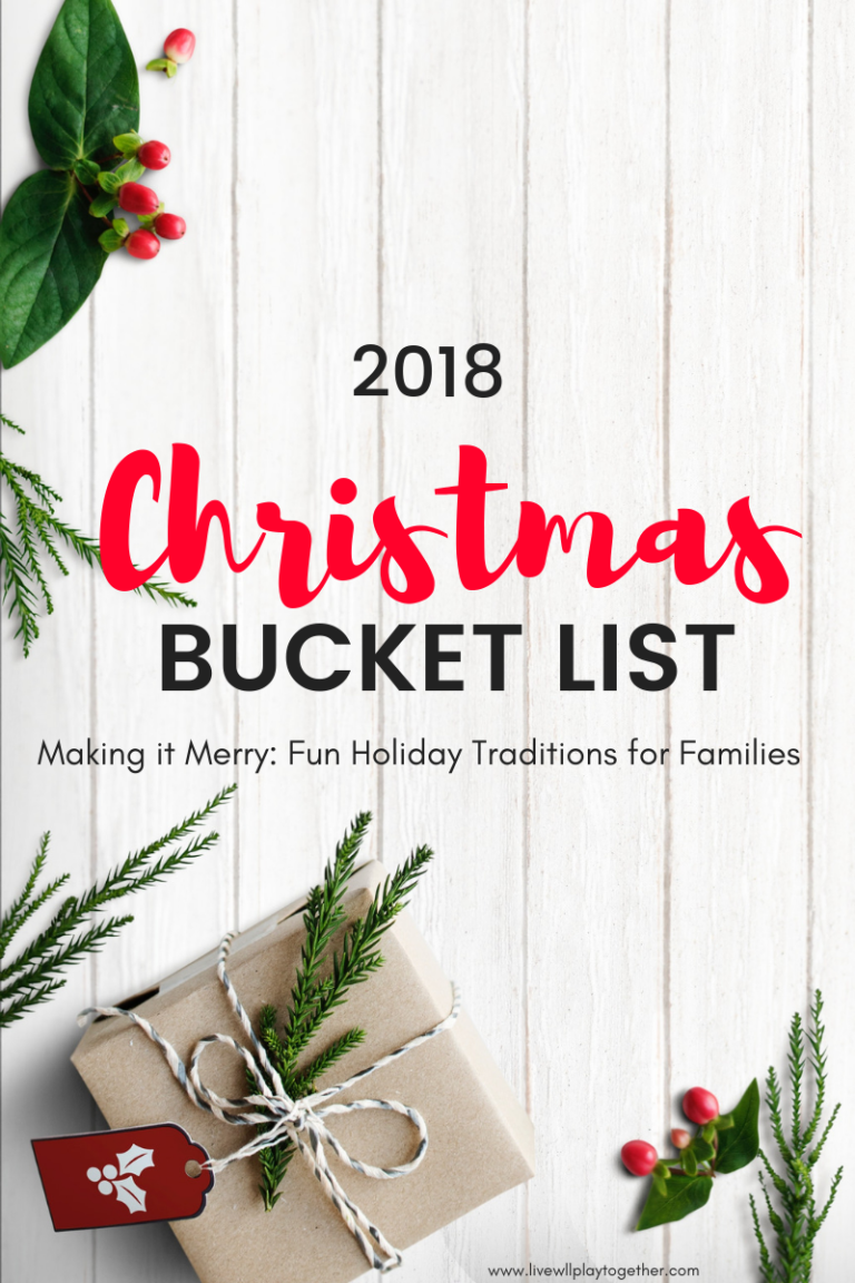 Our 2018 Christmas Bucket List