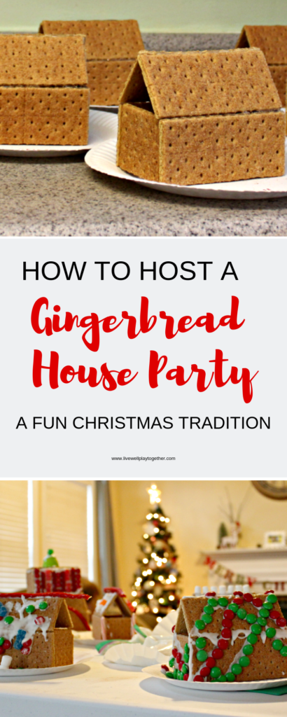 2018 Gingerbread House Party : The Best Tips to Host a Great Gingerbread House Party! Fun for the whole family and great for kids! Tips and Tricks for a successful Gingerbread House Decorating Party! #christmasfun #gingerbreadhouses #Christmaswithkids