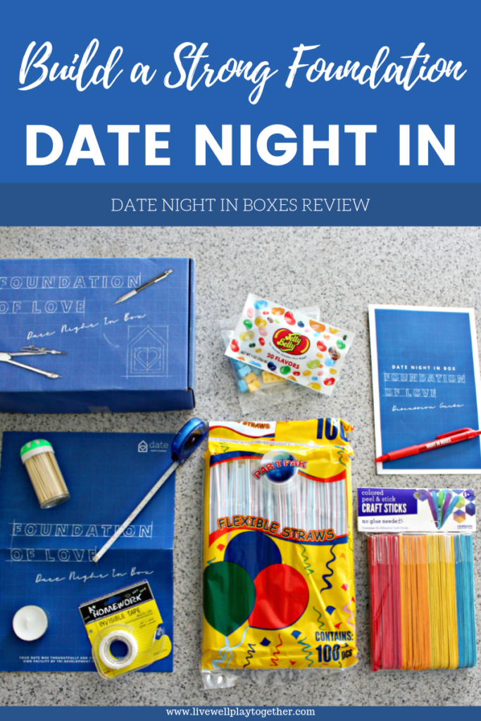 Check out our recent review of Date Night In Boxes! Date Night delivered to your doorstep with Date Night in Box subscription! Plus a coupon code to save 20% on your subscription! The best date night at home for parents! #datenightin #marriagetips #athomedatenight #dateideasforparents