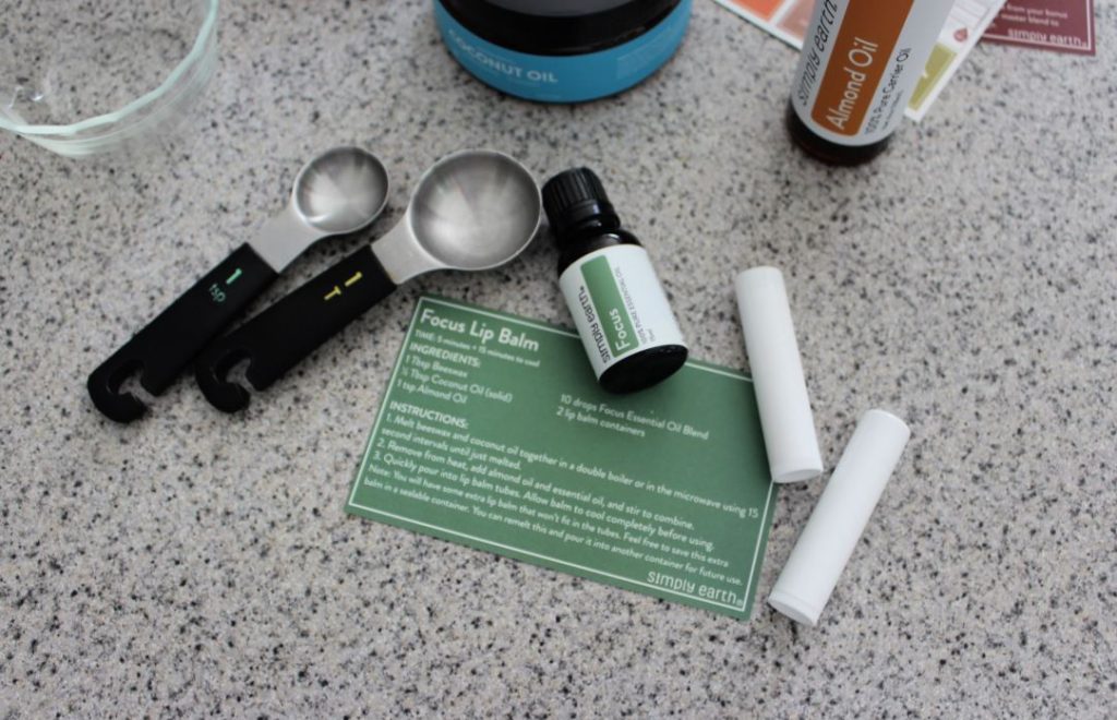 How to Make DIY Lip Balm with Essential Oils from Simply Earth