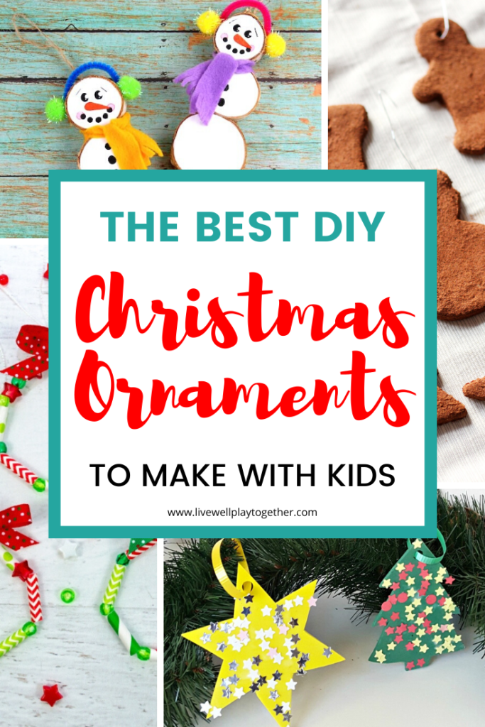 Create Memories this Christmas with these DIY Christmas ornaments for Kids.  The best DIY Chritmas ornaments all in one spot!