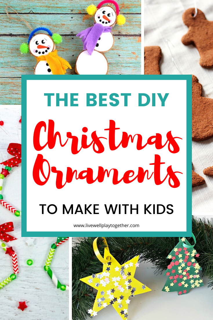 Wood Slice Ornament Ideas - Messy Little Monster