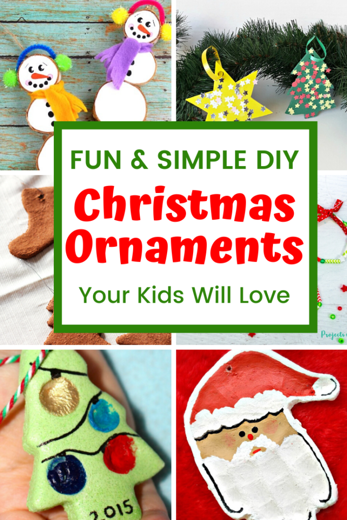Fun and Simple DIY Christmas Ornaments to Make with Your Kids this Year