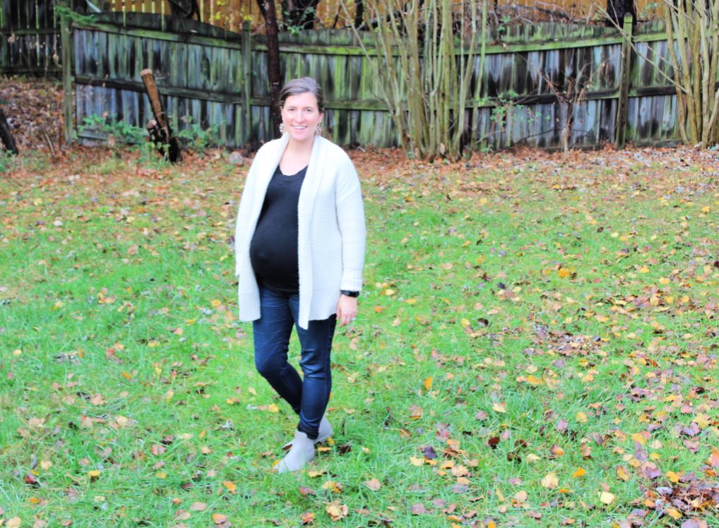 30 Weeks Pregnant Fall Maternity Style and Third Trimester Pregnancy Update