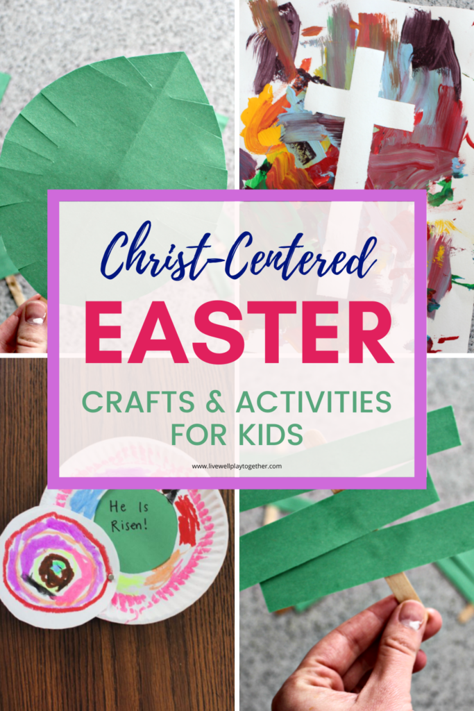 Simple Easter Construction Paper Craft - Easy Peasy and Fun