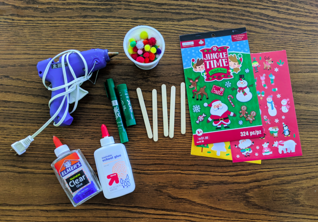Christmas craft supplies