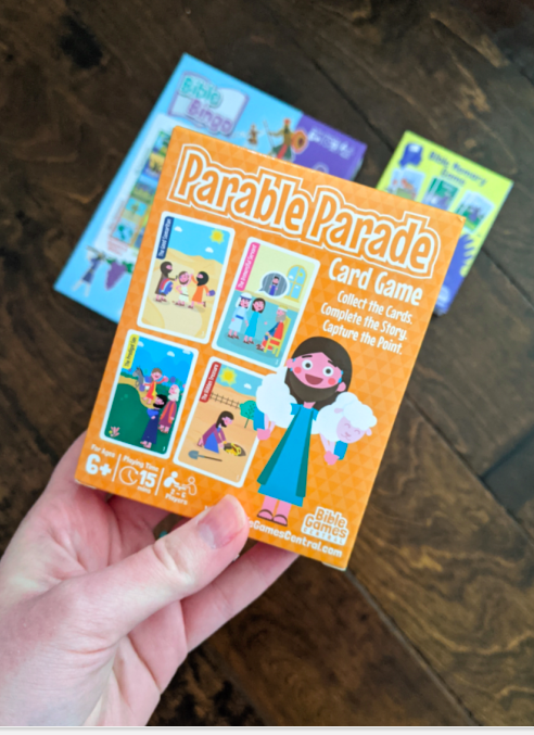 Parable Parade Game from Bible Games Central - Teaching Parables of Jesus to children